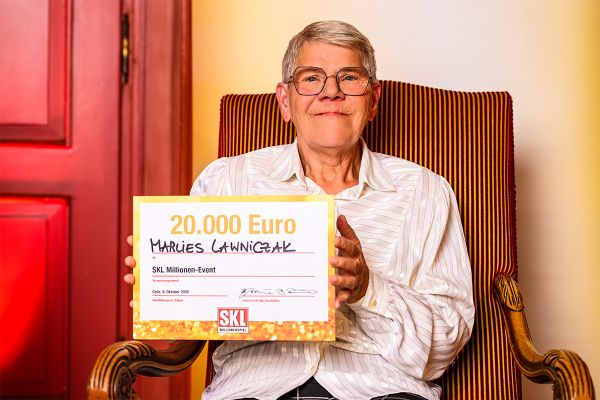 SKL Millionen-Event 20.000 € Gewinnerin