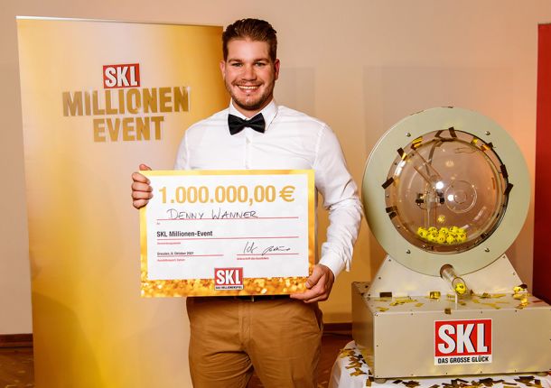 SKL Millionen Event Gewinner HerrWanner mit einem Gewinn 1.000.000 Euro