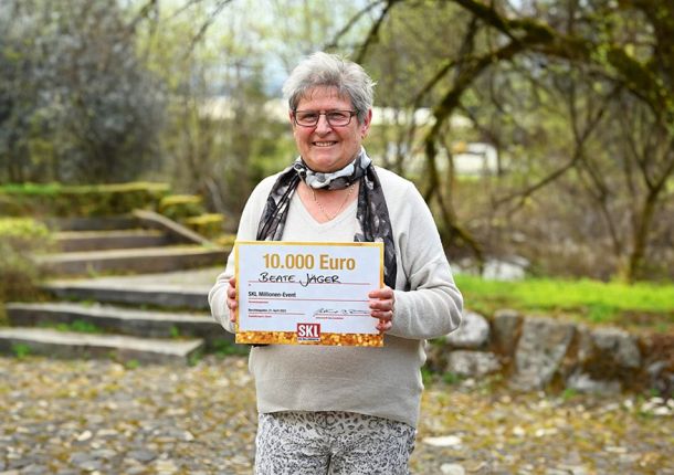 SKL Millionen Event Gewinnerin Frau Jäger
