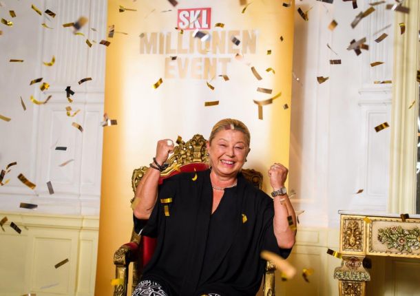 SKL Millionen Event Gewinnerin Frau Weber