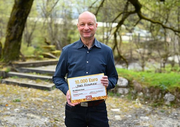SKL Millionen Event Gewinner Herr Kowalke