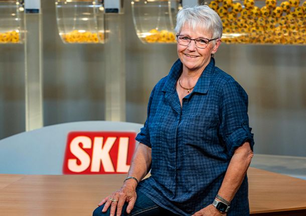 Glöckle Mitspielerin Anneliese Meise hat beim SKL Millionenevent die Chance auf 1 Million Euro