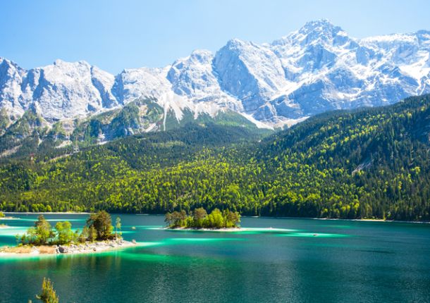 Eibsee in Bayern
