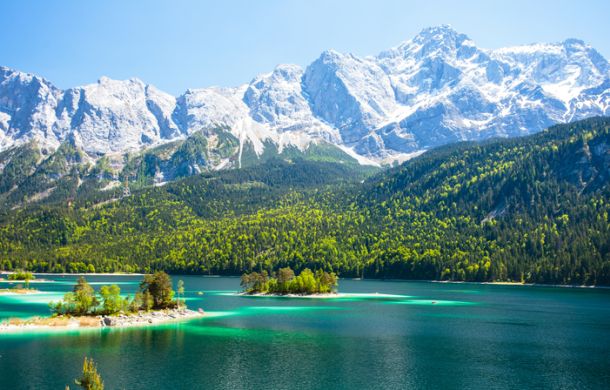 Eibsee in Bayern