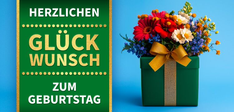 Geburtstags-Banner