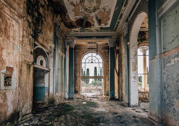 Lost Places eines alten Gebäude