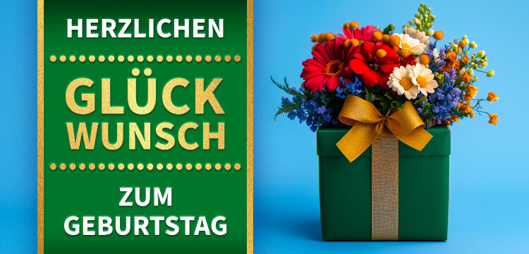 Geburtstags-Banner