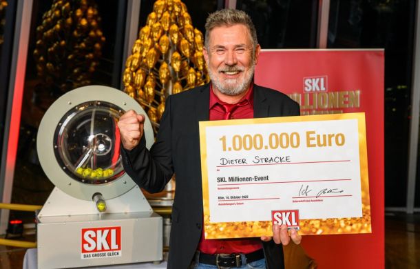 SKL Millionen Event Gewinner Stracke mit einem Gewinn 1.000.000 Euro