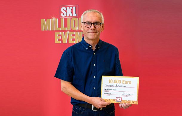 SKL Millionen Event Gewinner Beilstein mit einem Gewinn 10.000 Euro