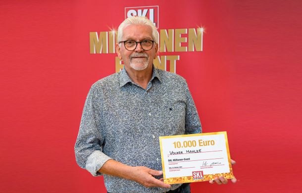 SKL Millionen Event Gewinner Mahlken mit einem Gewinn 10.000 Euro